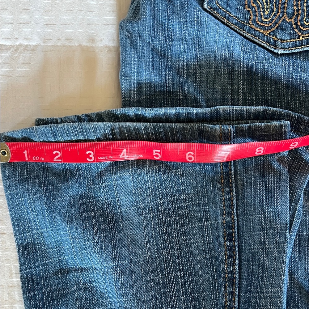 Frankie B. Denim Jeans with Butterfly Detail - Picture 10 of 11